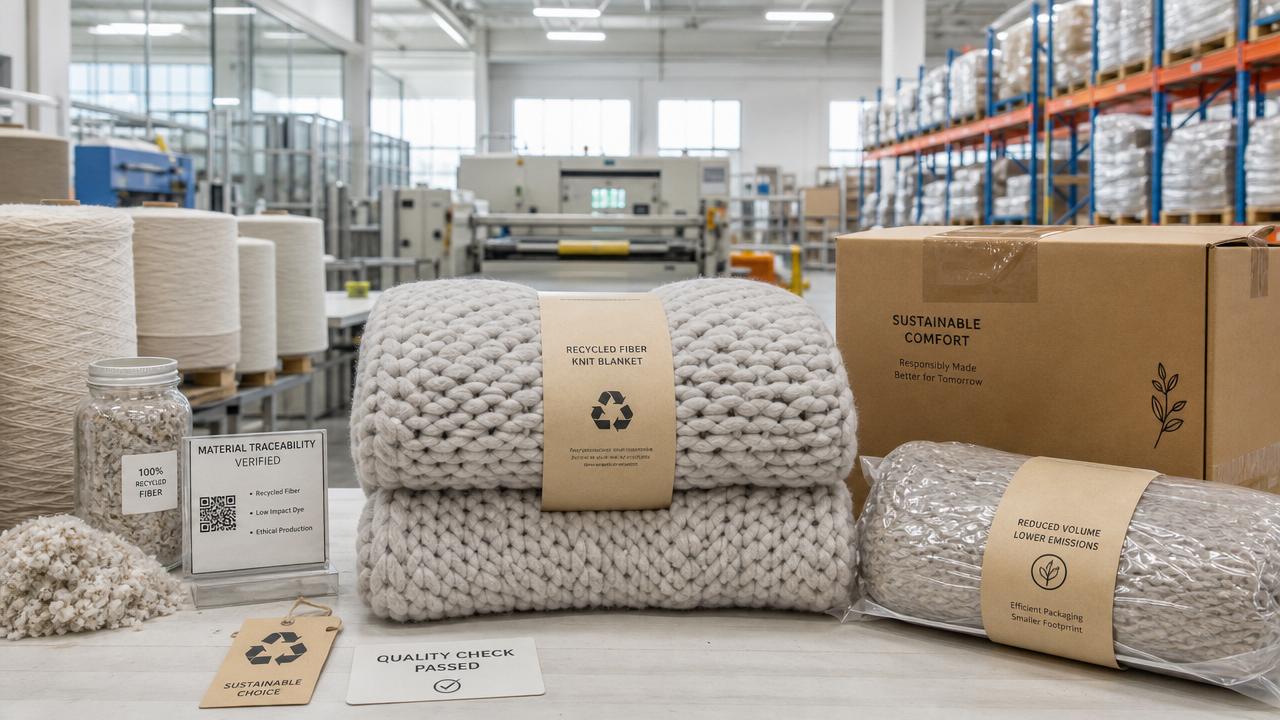 Is Chunky Knit Blanket Wholesale Truly Sustainable?