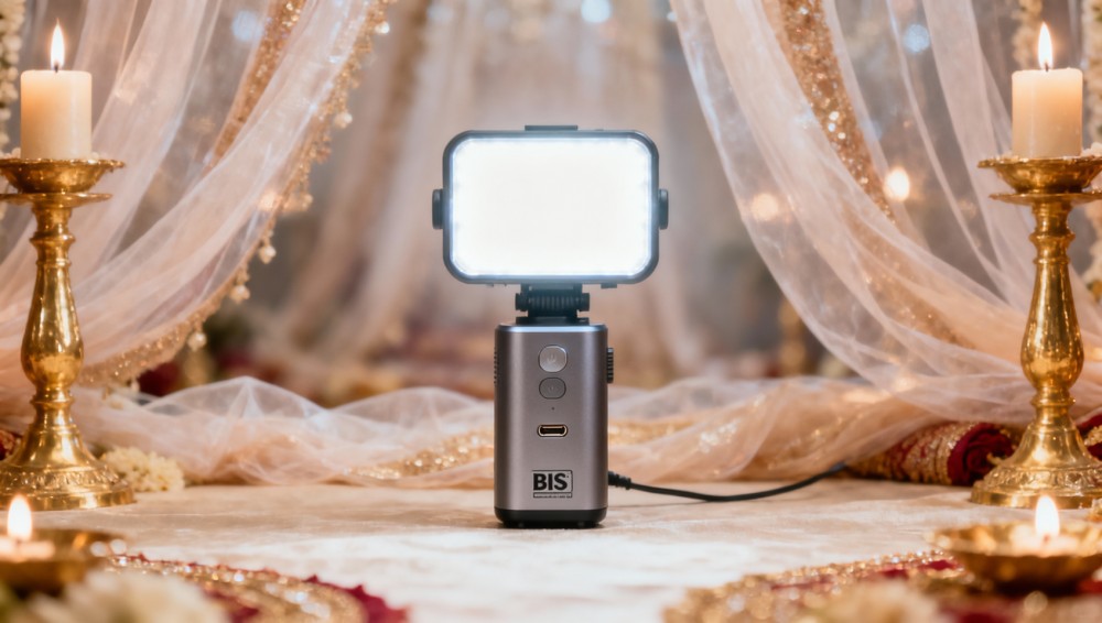 India BIS Adds Portable LED Lights for Wedding Photography to Mandatory Certification