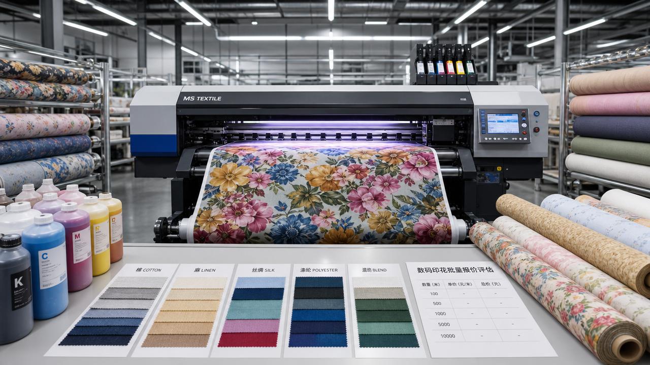 Digital Fabric Printing Cost: What Drives Pricing Per Meter in 2026?