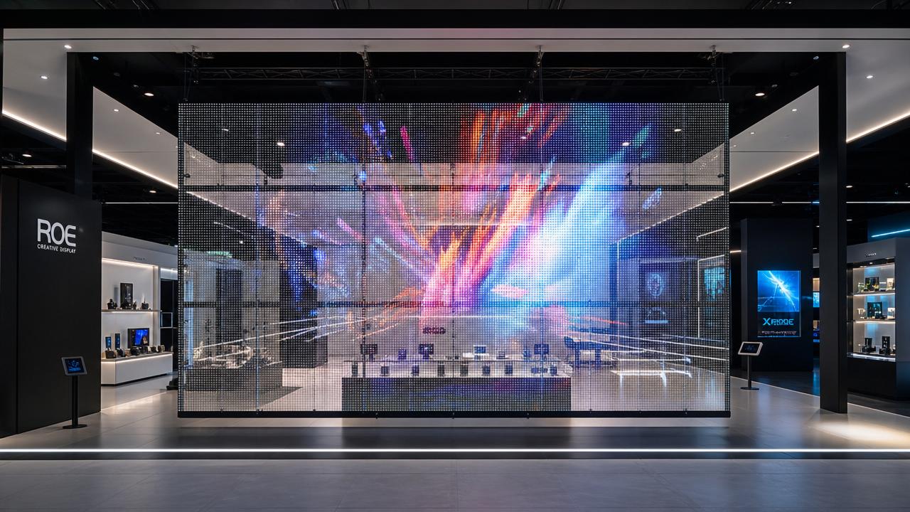 Transparent LED Screen for Exhibitions: What Affects Image Quality