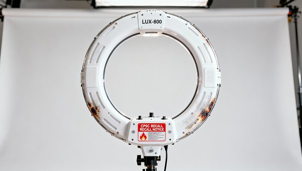 CPSC Recalls 3 Chinese-Made LED Ring Lights Over Fire and Burn Hazards