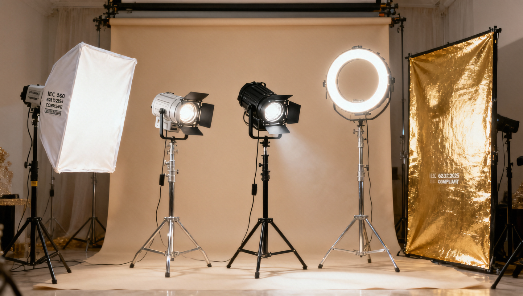 Saudi SASO Enforces IEC 62612:2025 for Studio LED Lights