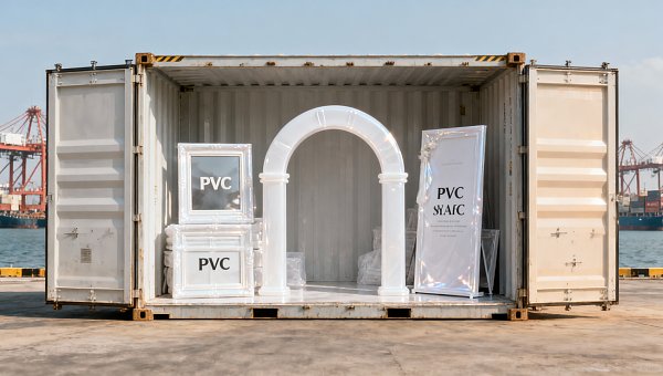 Ningbo Port Mandates 100% Physical Inspection for PVC-Based Wedding Photo Props