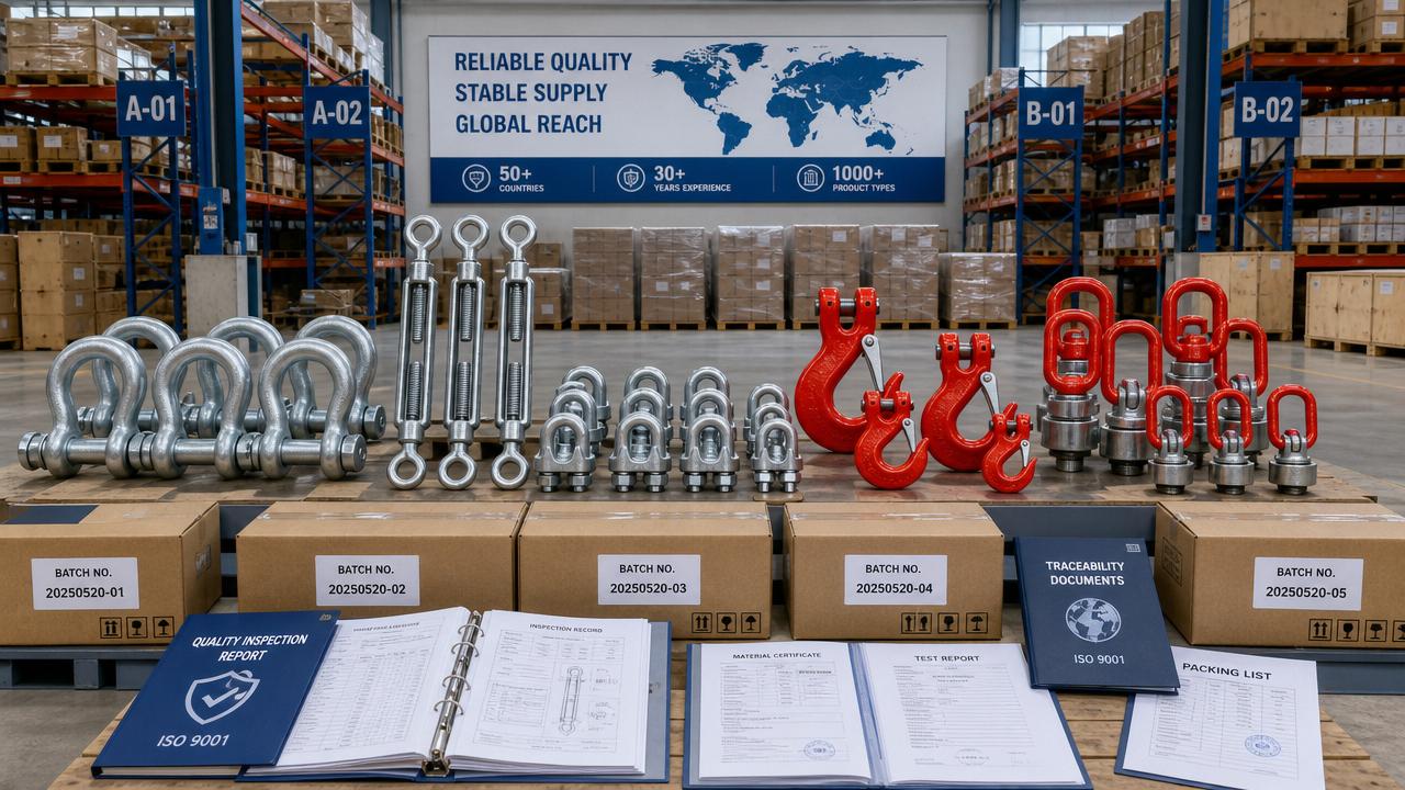 How to Compare a Rigging Hardware Distributor in 2026