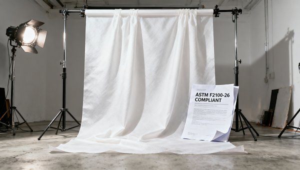 ASTM F2100-26 Takes Effect: Nonwoven Photo Backdrops and Bridal Props Now Subject to Medical Mask Compliance