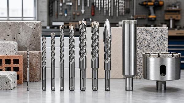 Masonry Drill Bits: Choosing the Right Tip Type