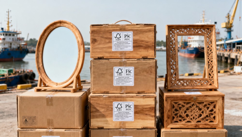 Vietnam Mandates Dual FSC|PEFC Certification for Wooden Packaging of Wedding Photo Props