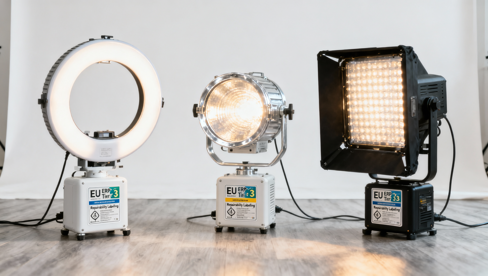 EU EN 14904:2026 Update: Commercial LED Studio Lights Now Subject to ERP Tier 3 & Repairability Labelling