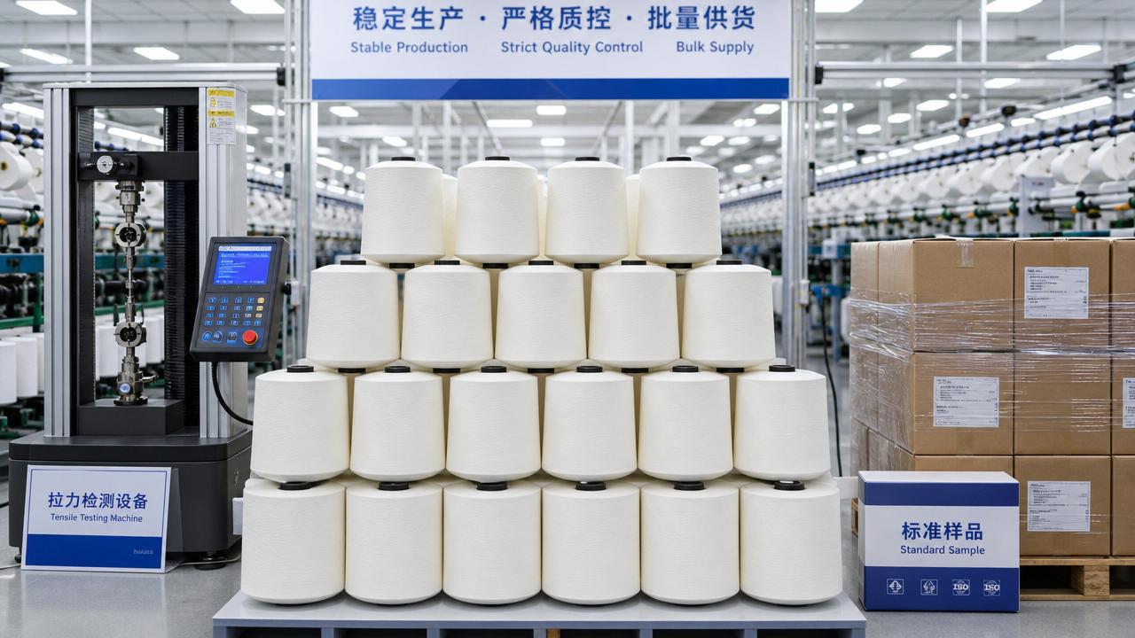 Bulk Synthetic Yarns Supplier Checks for Stable Production