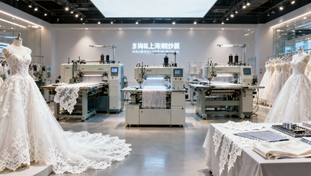 Shanghai Bridal Fair: Textile Machinery Deals Top RMB 210M