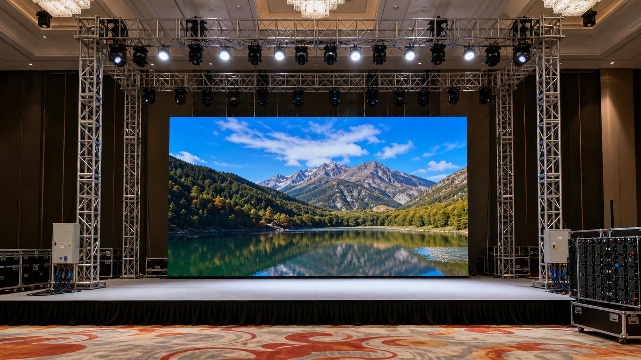 Indoor Rental LED Display Setup Risks for Events