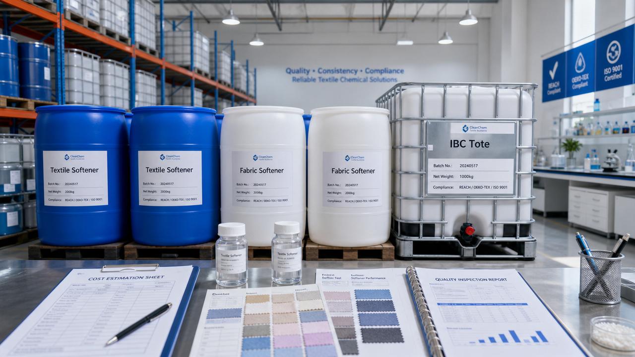 Textile Softeners Wholesale: Cost, Compliance, and Supply Risks