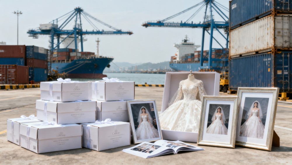 Ningbo Port Opens Green Lane for High-Value Bridal Exports