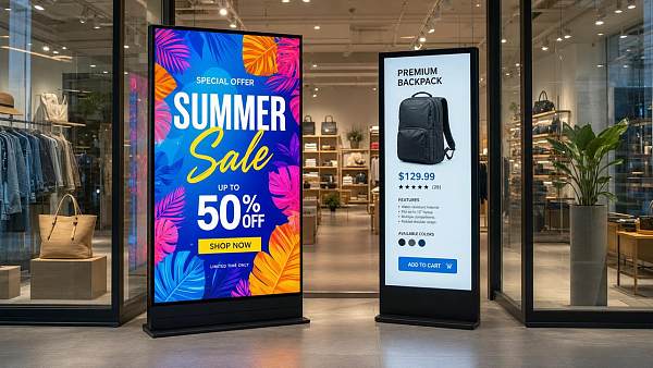 LED Poster Display vs LCD Signage: Which Fits Retail Campaigns Better?