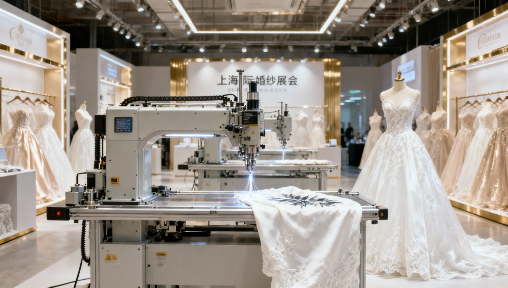 Shanghai Bridal Fair Closes with RMB 213M Textile Machinery Deals Shanghai Bridal Fair Closes with RMB 213M Textile Machinery Deals