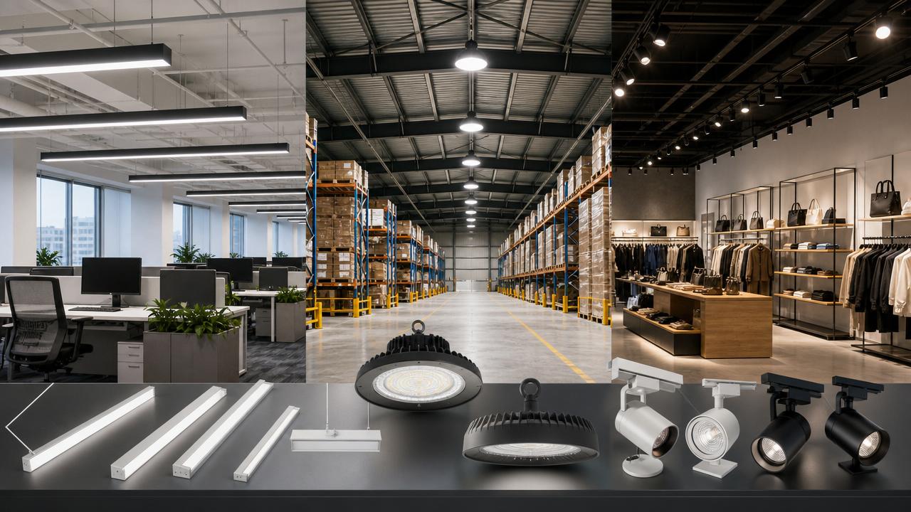 How to Compare Energy-Efficient Light Fixtures for Commercial Retrofits