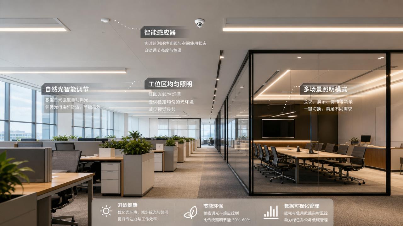 Smart Lighting for Office: Energy Savings vs Comfort