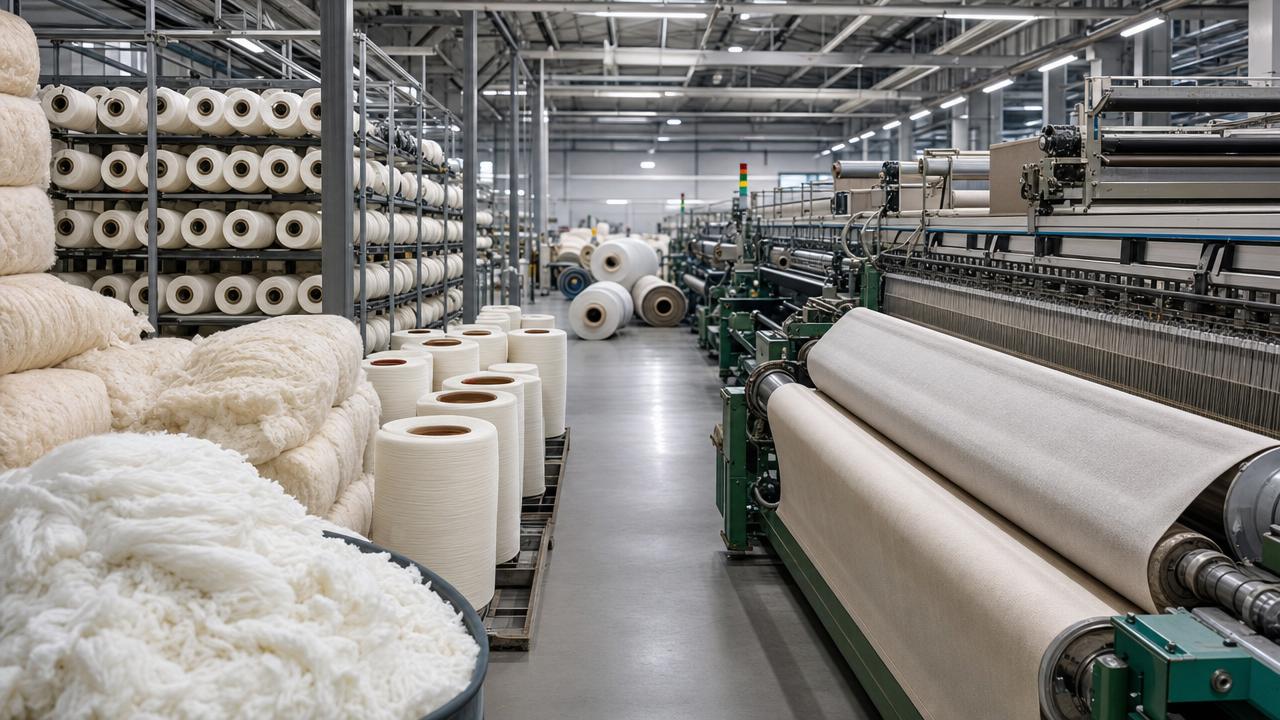 Textile Manufacturing Process Explained: From Fiber to Finished Fabric