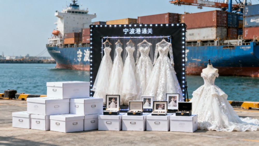Ningbo Port Opens Fast Lane for High-Value Bridal Exports Ningbo Port Opens Fast Lane for High-Value Bridal Exports