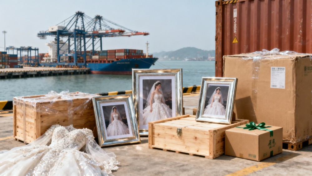 Ningbo Port Launches Fast-Track for Bridal Export Goods Ningbo Port Launches Fast-Track for Bridal Export Goods