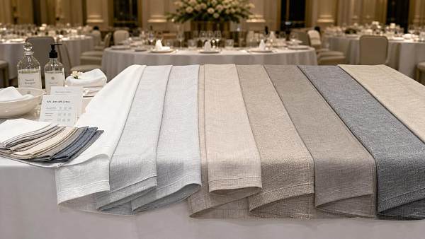How to Compare Wholesale Linen Tablecloths by Fabric Weight and Wash Durability