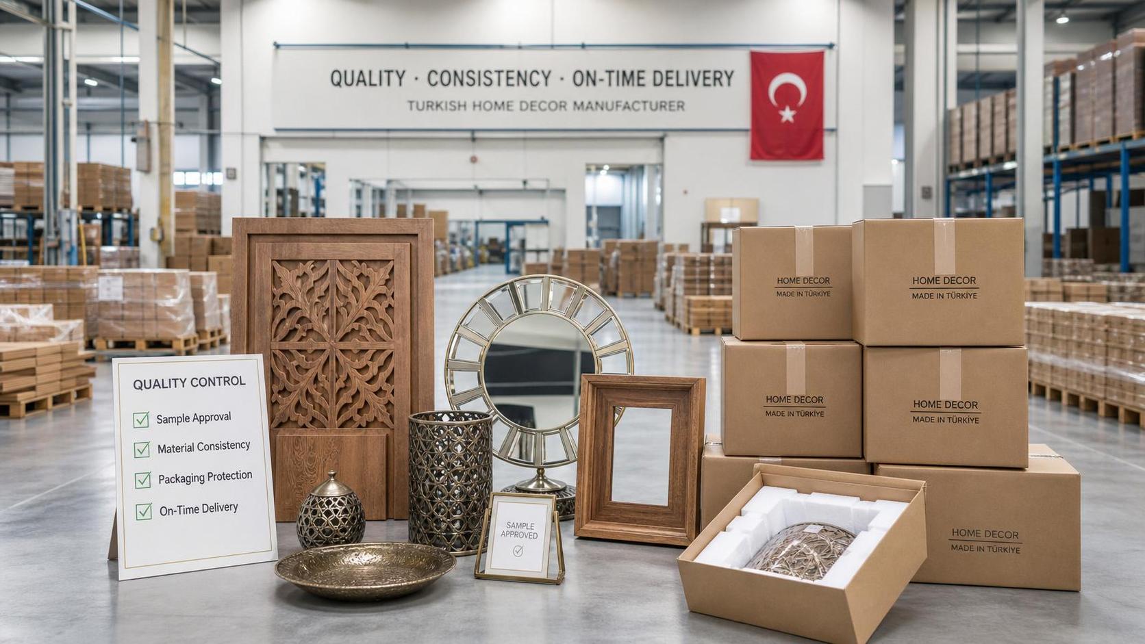 How to Evaluate Decor Manufacturers in Turkey for Quality and Lead Time