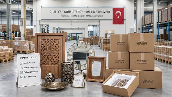 How to Evaluate Decor Manufacturers in Turkey for Quality and Lead Time
