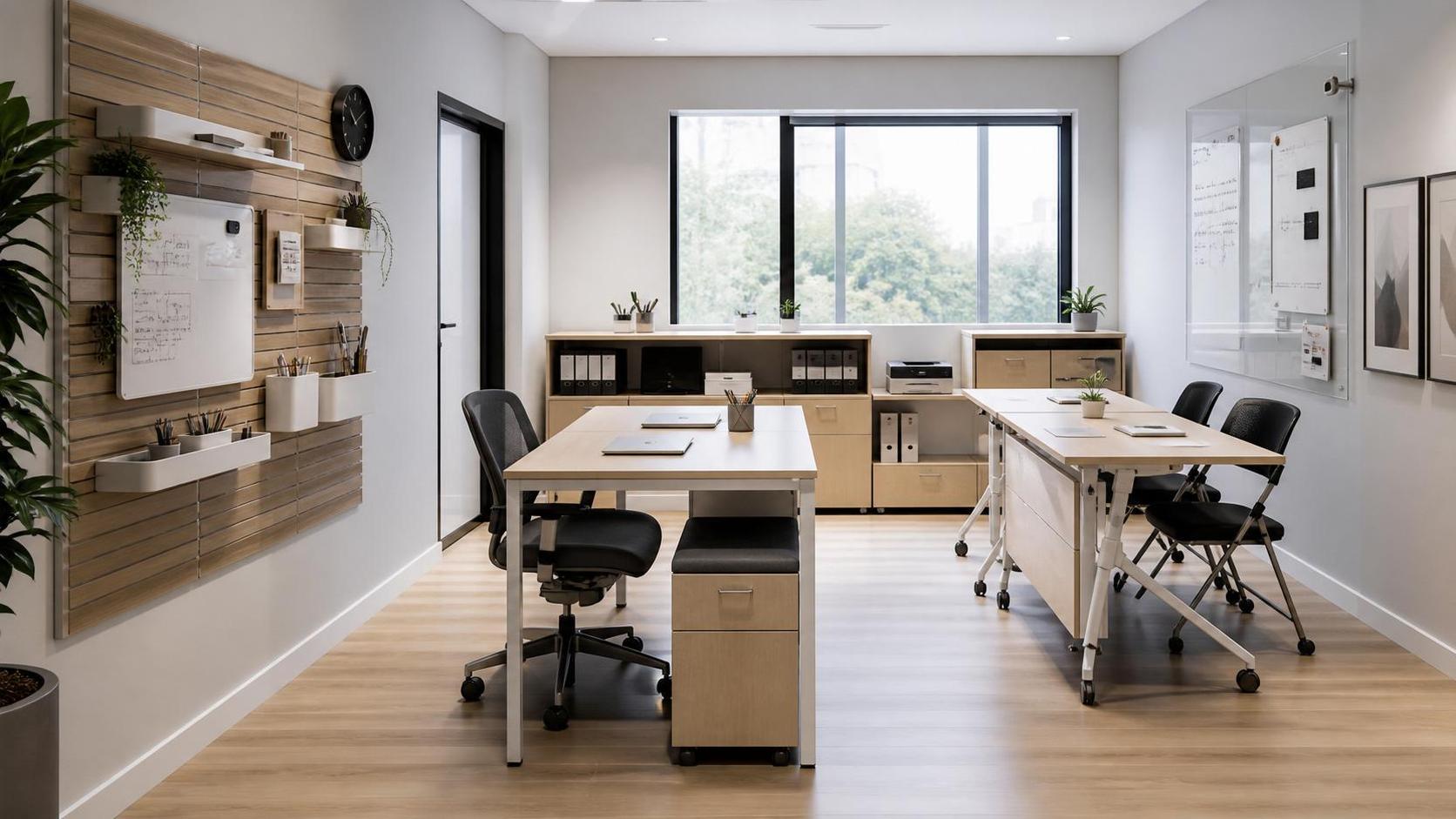 Best Office Furniture for Small Spaces: Layout Ideas That Save Room