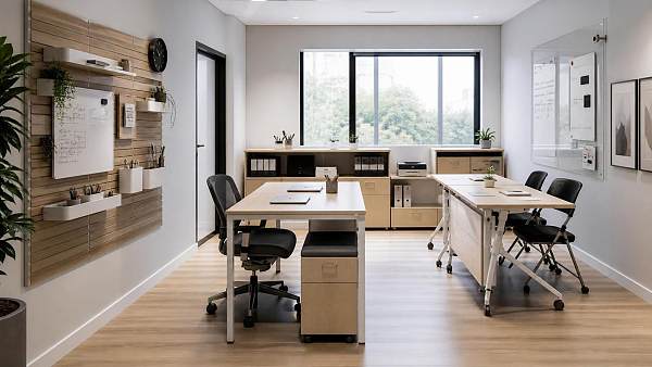 Best Office Furniture for Small Spaces: Layout Ideas That Save Room