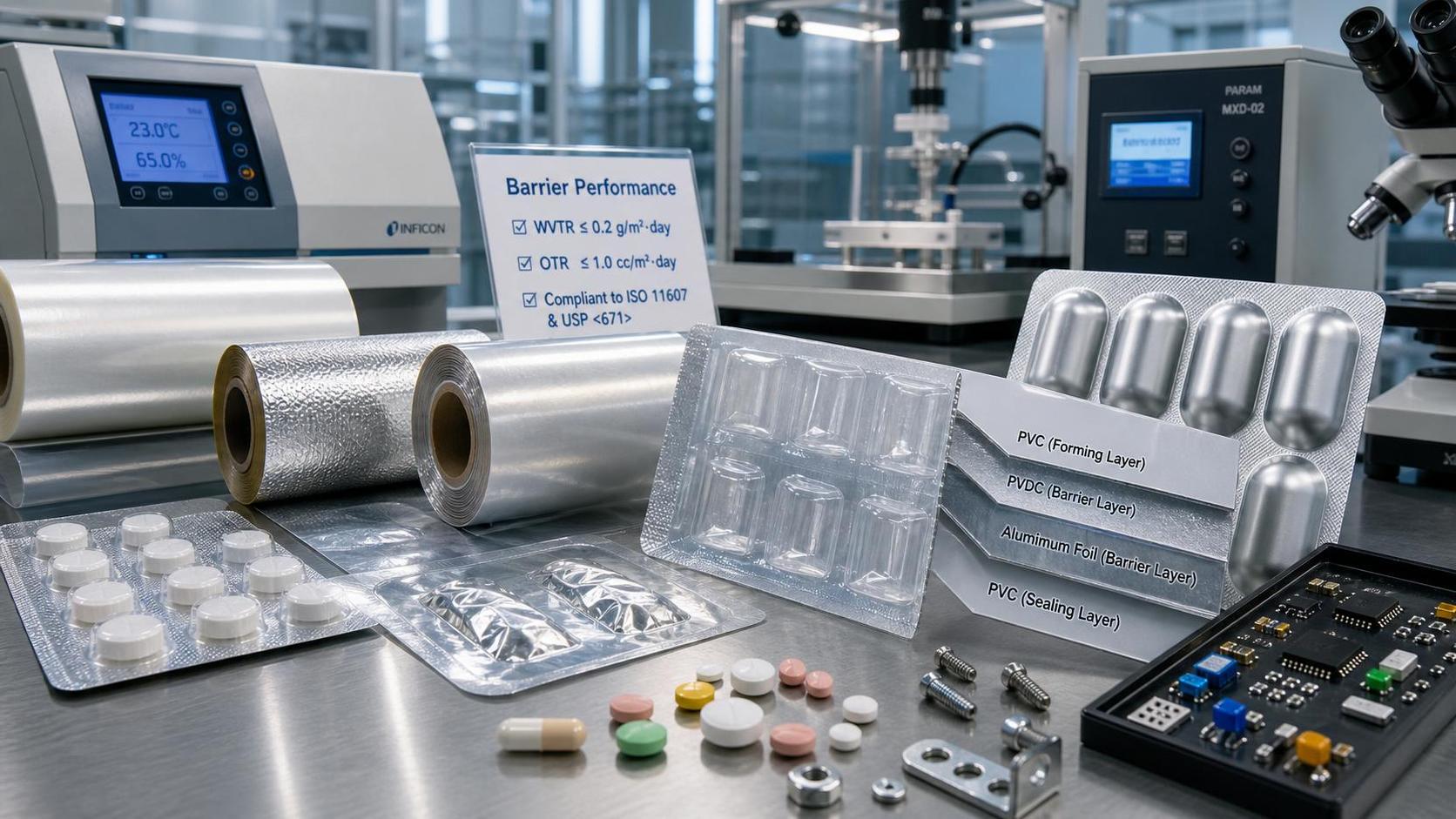 Blister Packaging Materials: Barrier Performance and Compliance Explained