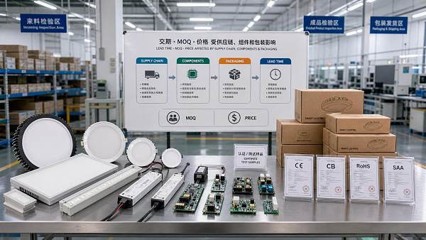 Smart Lighting Bulk Order: What Affects Lead Time, MOQ, and Pricing