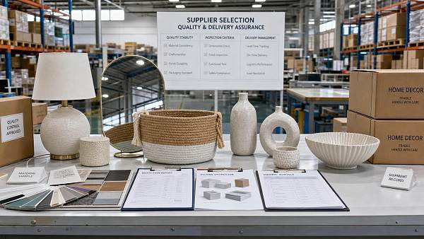 How to Vet Decor Trade Suppliers for Quality and Lead Time