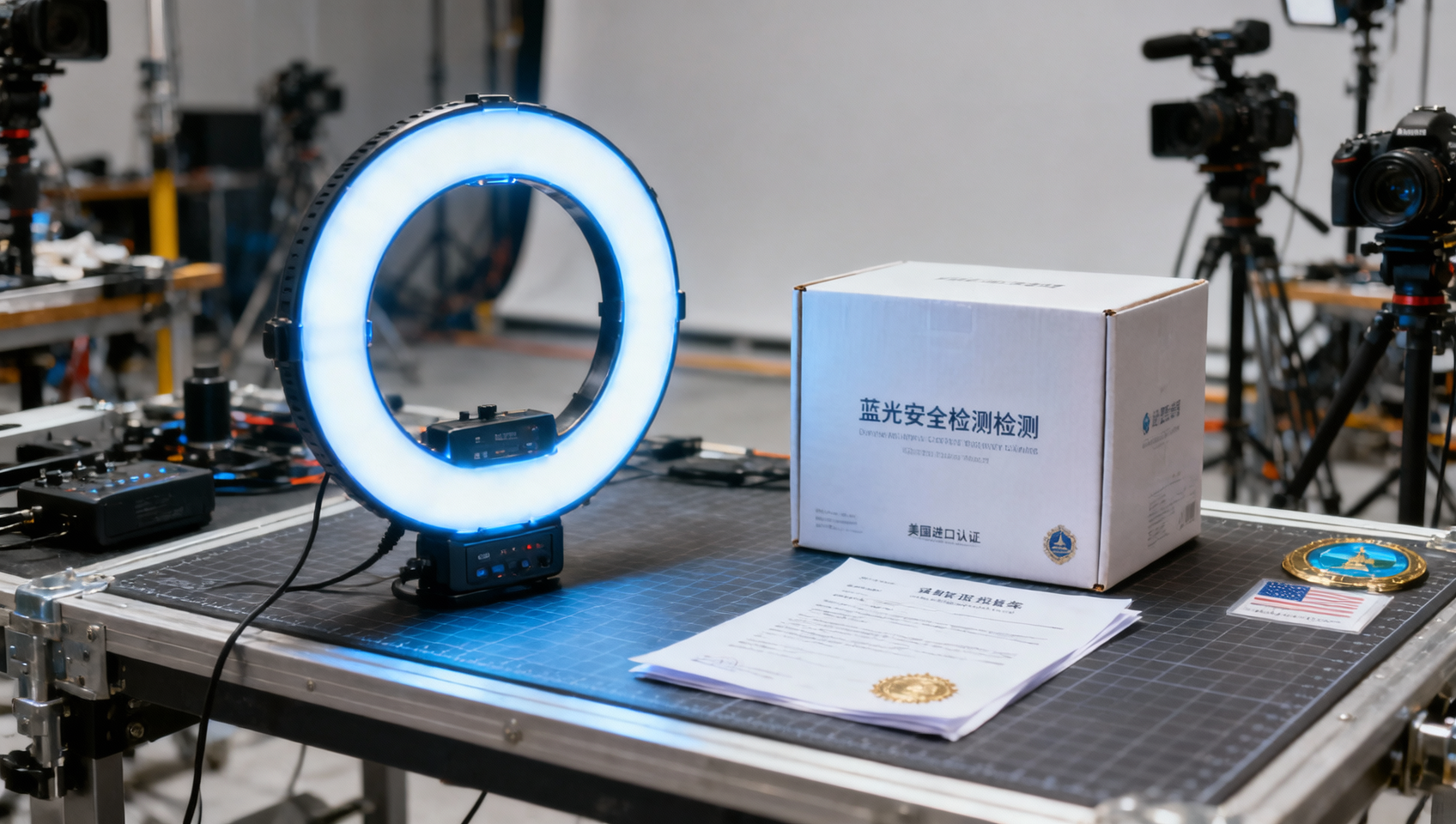 CPSC Tightens Blue Light Limits for LED Ring Lights