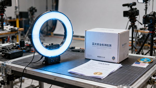 CPSC Tightens Blue Light Limits for LED Ring Lights