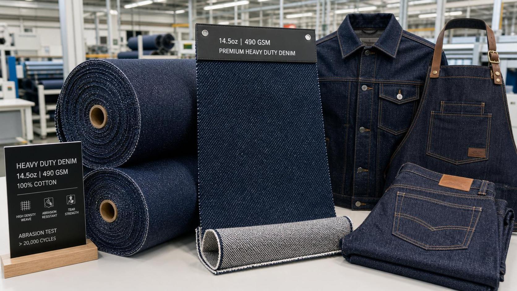Heavyweight Denim Fabric: GSM, Durability, and Best Uses