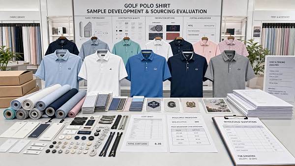 Wholesale Golf Shirts Bulk Price: MOQ, Fabric, and Printing Cost Breakdown