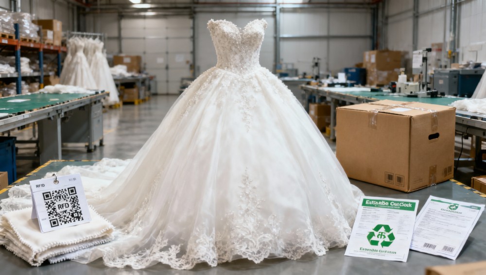 China Customs Makes RFID Traceability Mandatory for Bridalwear Exports China Customs Makes RFID Traceability Mandatory for Bridalwear Exports