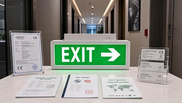 How to Verify CE Compliance for LED Emergency Exit Signs