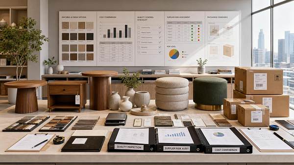 How to Evaluate a Furniture and Decor Sourcing Platform for Cost, Quality, and Supplier Risk