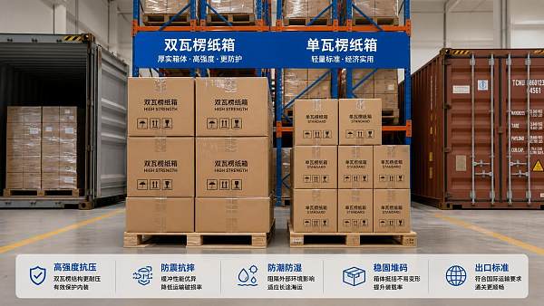 When are double wall carton boxes worth the higher shipping cost