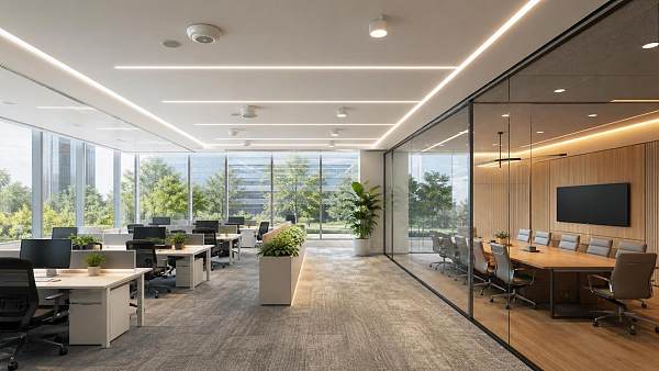 When does smart lighting technology actually cut energy costs in offices