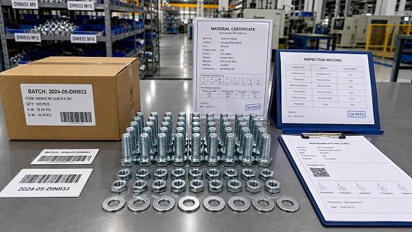How to verify whether a DIN fasteners supplier meets traceability requirements