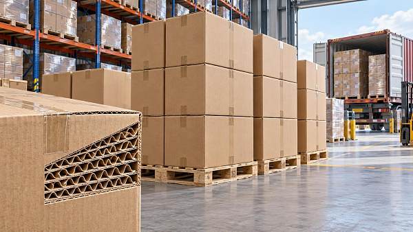 When do double wall corrugated boxes prevent damage in transit?