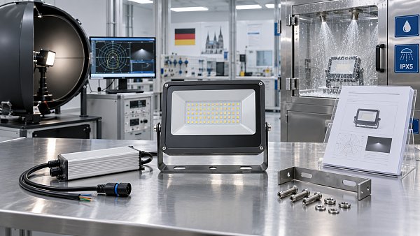 How to verify product compliance when sourcing lighting suppliers in Germany