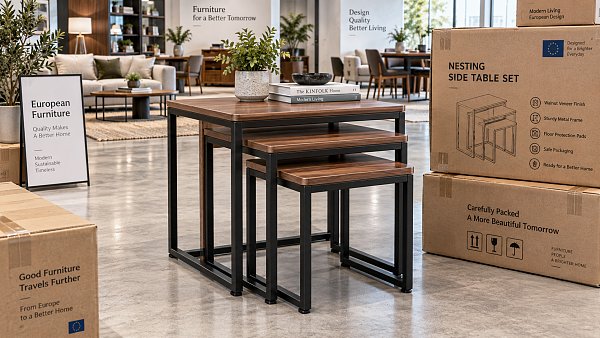 What to check before ordering wholesale nesting side tables in Europe