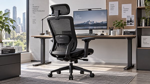 Which high back ergonomic office chairs fit all-day desk work?