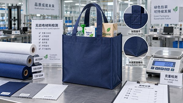 What fabric weight works best for reusable non woven fabric bags?