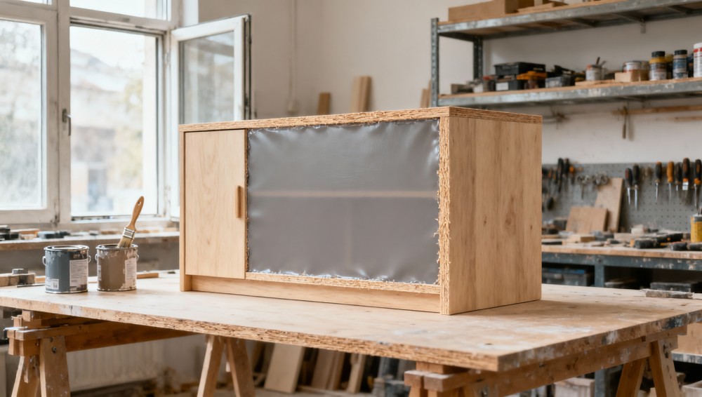 Does sealing MDF furniture reduce the risk of toxic emissions?