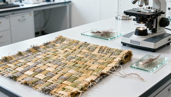How to verify the actual fiber content of a bamboo blend fabric