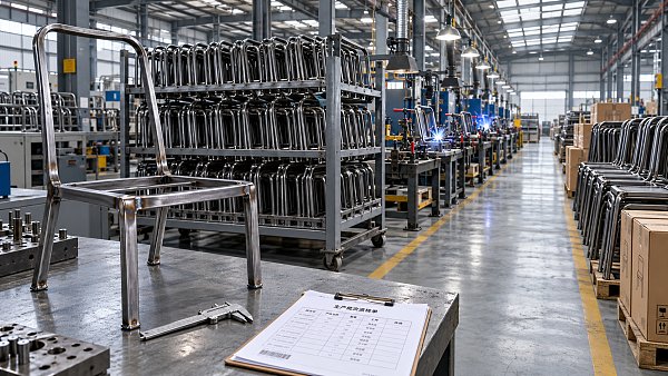 How to verify a metal furniture factory's production capacity